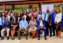 Officials of FDA and participants after the workshop