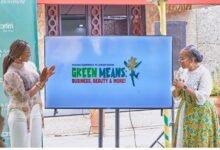 Ms Cobbah ( right ) and Mrs Joyce Bawa Mogtari launching the this year’s event