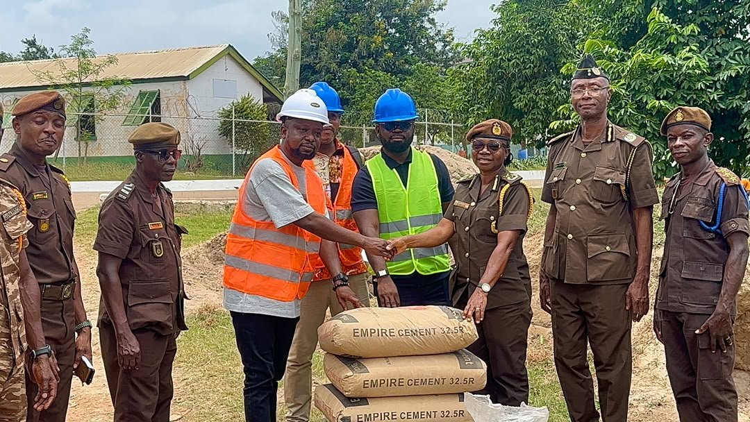 TGM Network cuts sod for renovation of Senior Correctional Centre kitchen