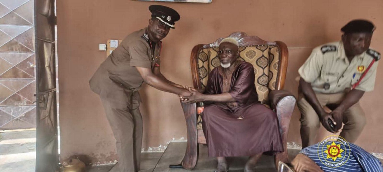 Paramount Chief of Bamvum donates land for new Fire Station at Jongshegu