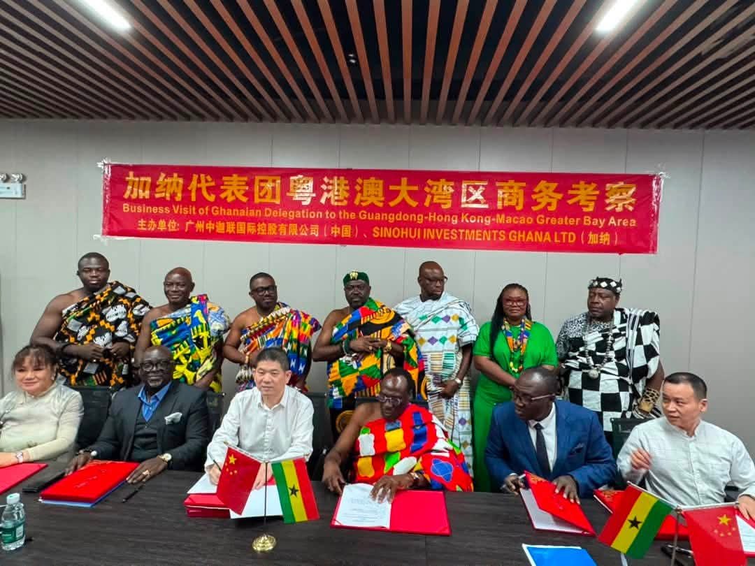 Volta chiefs delegation arrives in China for investment tour