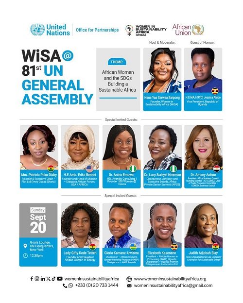 WiSA collaborates with UN to host Africa’s two roundtable sessions at 81st UNGA