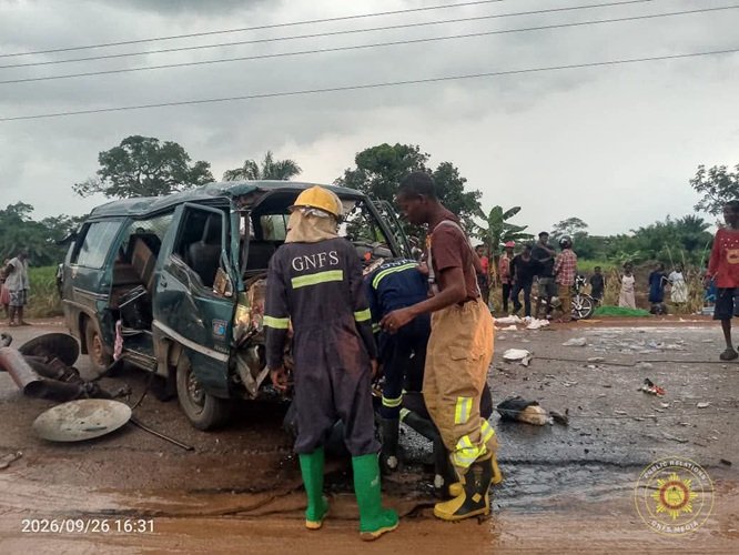 Two dead, 14 rescued in Kpetoe-Sarakope accident