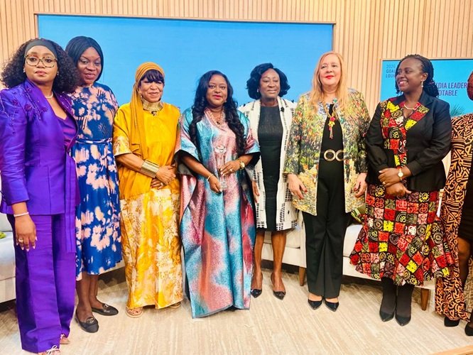 Diaspora African Forum honours Nana Yaa Sarpong with Women of Excellence Award At UNGA