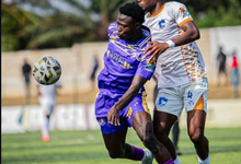 A scene from Saturday's game at the Nii Kraku Park in Tema