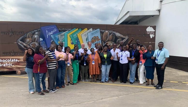 Participants after the training
