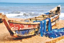 A fishing boat