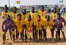 A line-up of the Golden Sharks team
