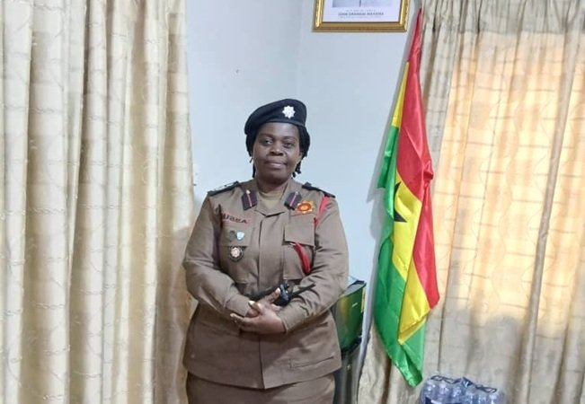 ACFO1 Rev Naomi Ofori-Adubea Sarpong, Bono East Regional Commander, GNFS