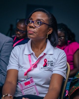 Prof. Nsaful, President, Breast Society of Ghana