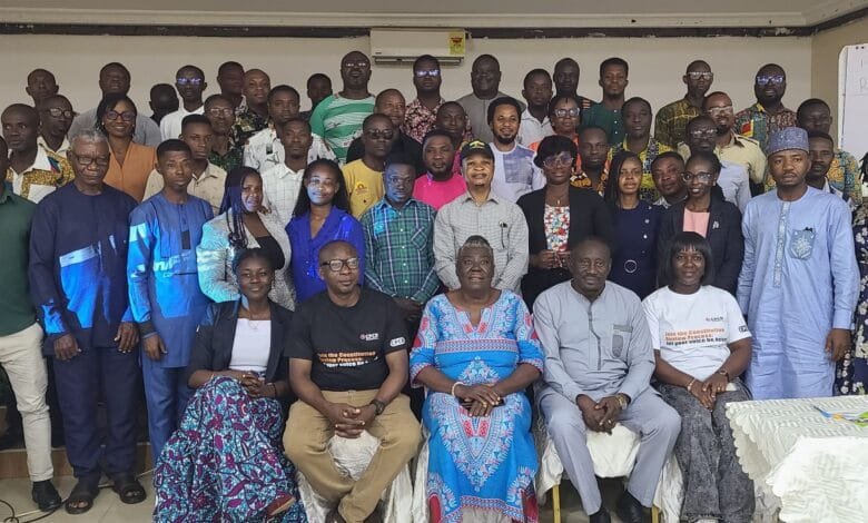 The participants after the programme