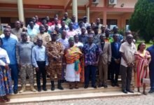 Participants at the training