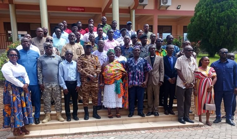 Participants at the training
