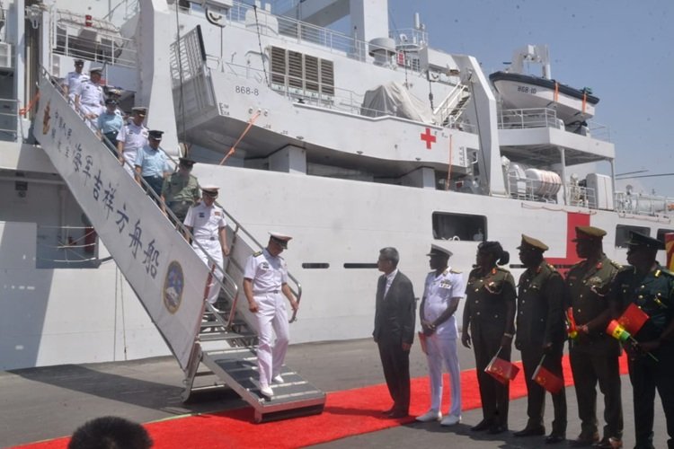 Dignitaries at the Tema port to welcome the vessel Photo Victor A. Buxton