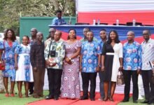 Dignitaries after the programme