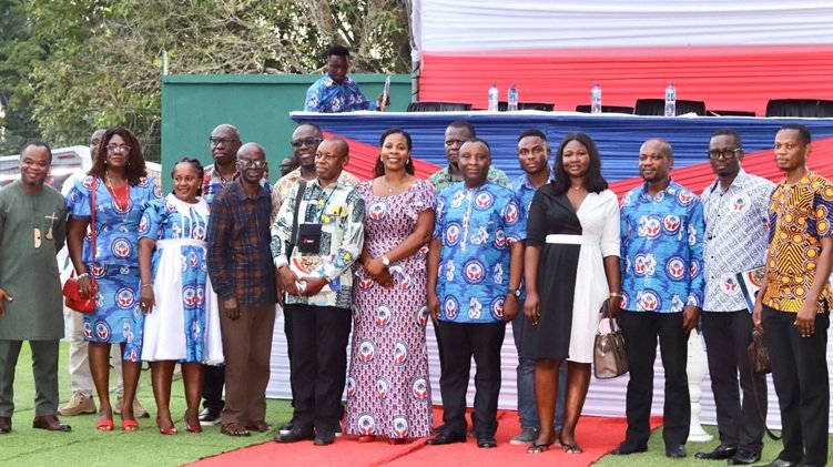 Dignitaries after the programme