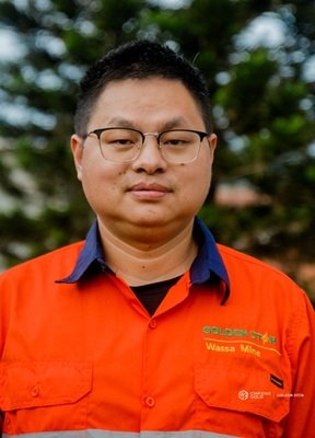 Mr Lianghua Lin, Acting CEO, Golden Star Wassa
