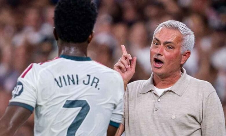 José Mourinho has consistently backed Vinícius Júnior this season