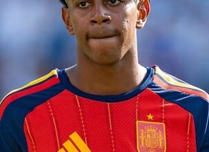 Lamine Yamal - on target for Spain