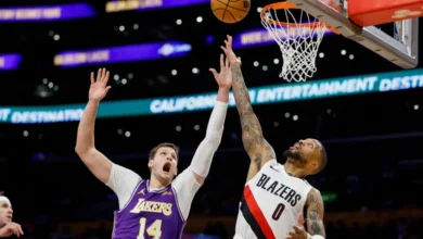 Lillard drilled a 3-pointer to give Portland a 108-105 lead with 910 remaining in the game