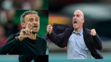 Luis Enrique-PSG(left) & Enzo Maresca(right)-Manchester City