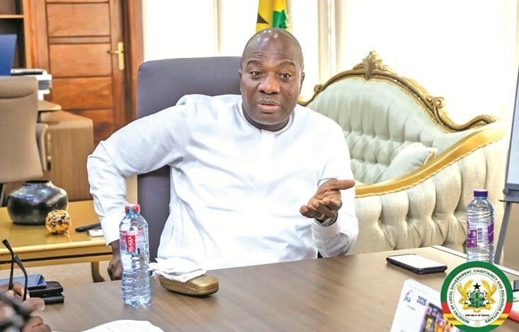 Mr Mahama Ayariga, Minister for Local Government, Chieftaincy and Religious Affairs