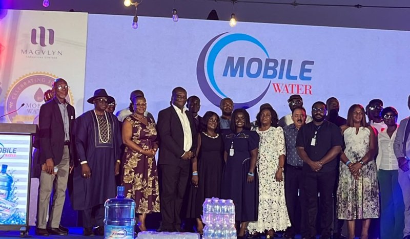 Magvlyn unveils new corporate identity ------Magvlyn Industries Limited officials during the anniversary