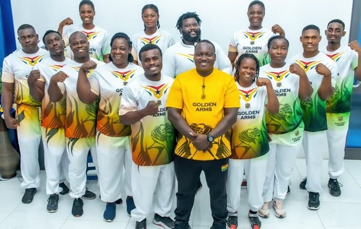 Members of the Golden Arms ready to make the nation proud in New Delhi