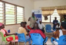 Stakeholders at the WASH training programme