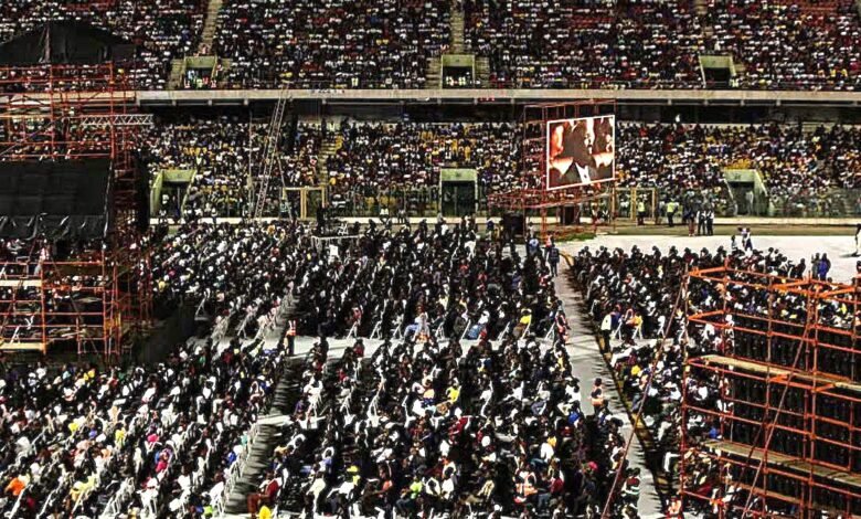 Some participants during the revival