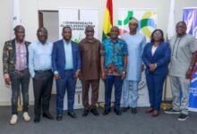 Representatives of the GOC and GFA after the meeting