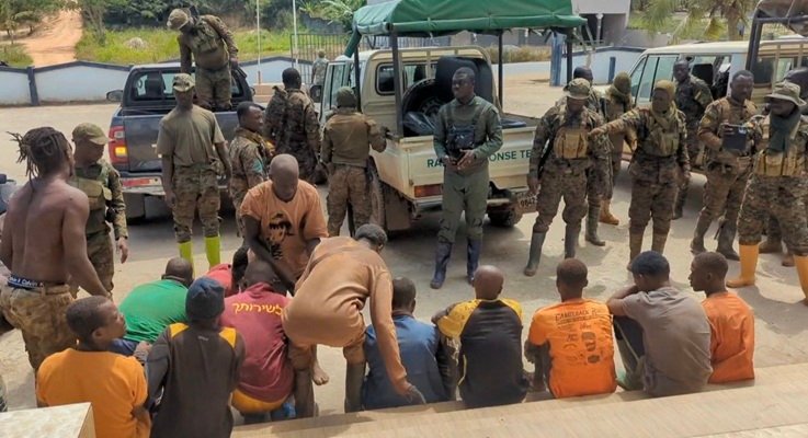 Some suspects arrested during the operation