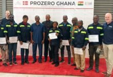 Dr Apaak (seventh from right) with the instructors after the ceremony