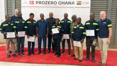 Dr Apaak (seventh from right) with the instructors after the ceremony