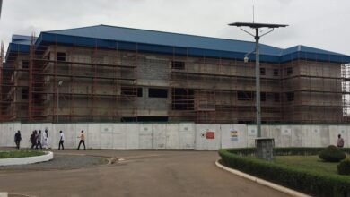 The stalled Police Hospital project