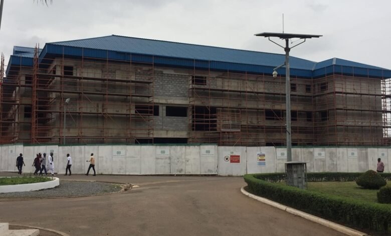 The stalled Police Hospital project