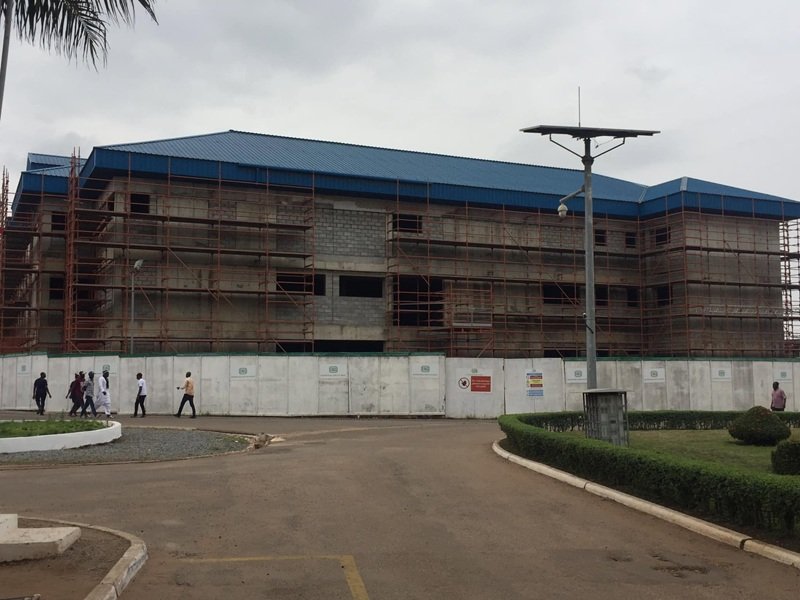 The stalled Police Hospital project