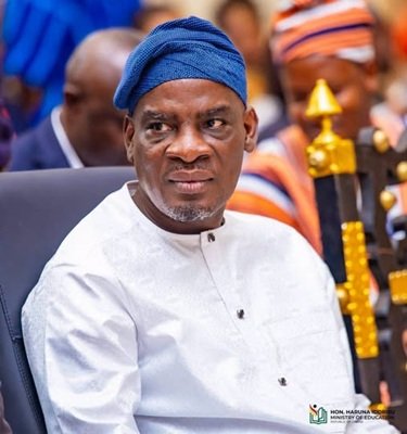 Mr Haruna Iddrisu, Education Minister