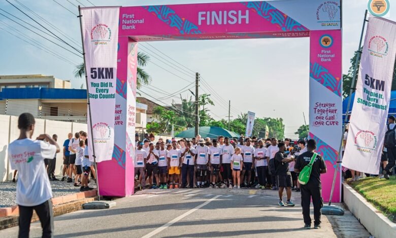 participants at the Run For A Cure Race